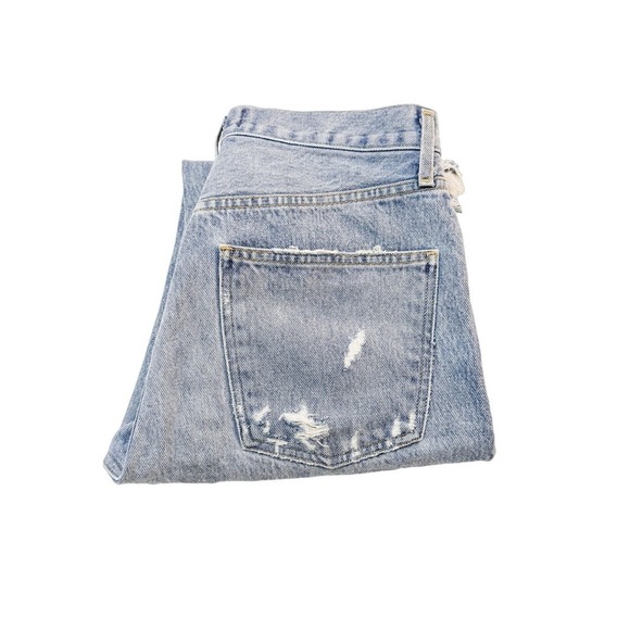 AGOLDE 90's Jean Button Down Light Wash Denim Jeans SIze 26 - Picture 1 of 9